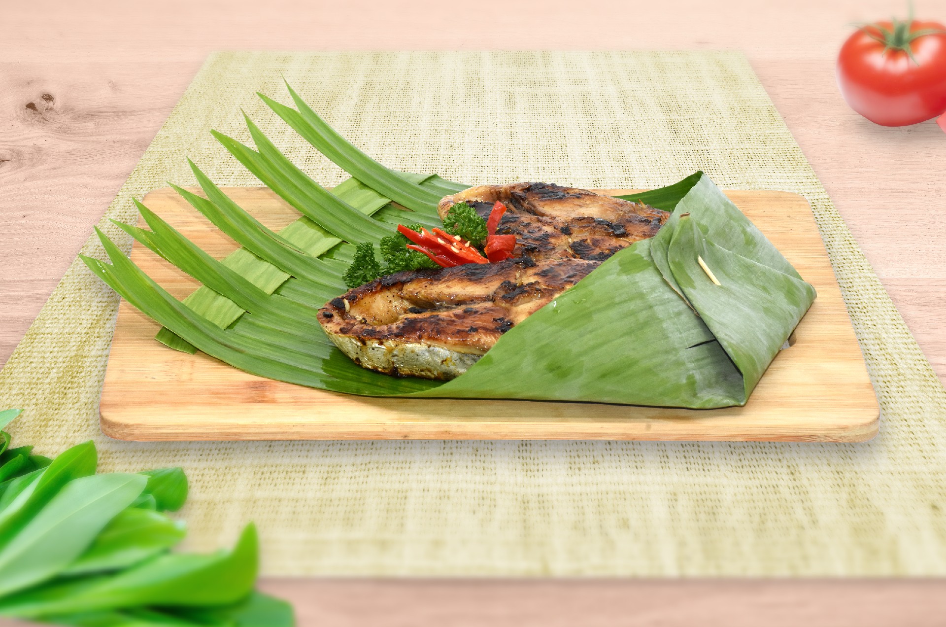 Ajinomoto |
        Inihaw na Tanigue - Ajinomoto